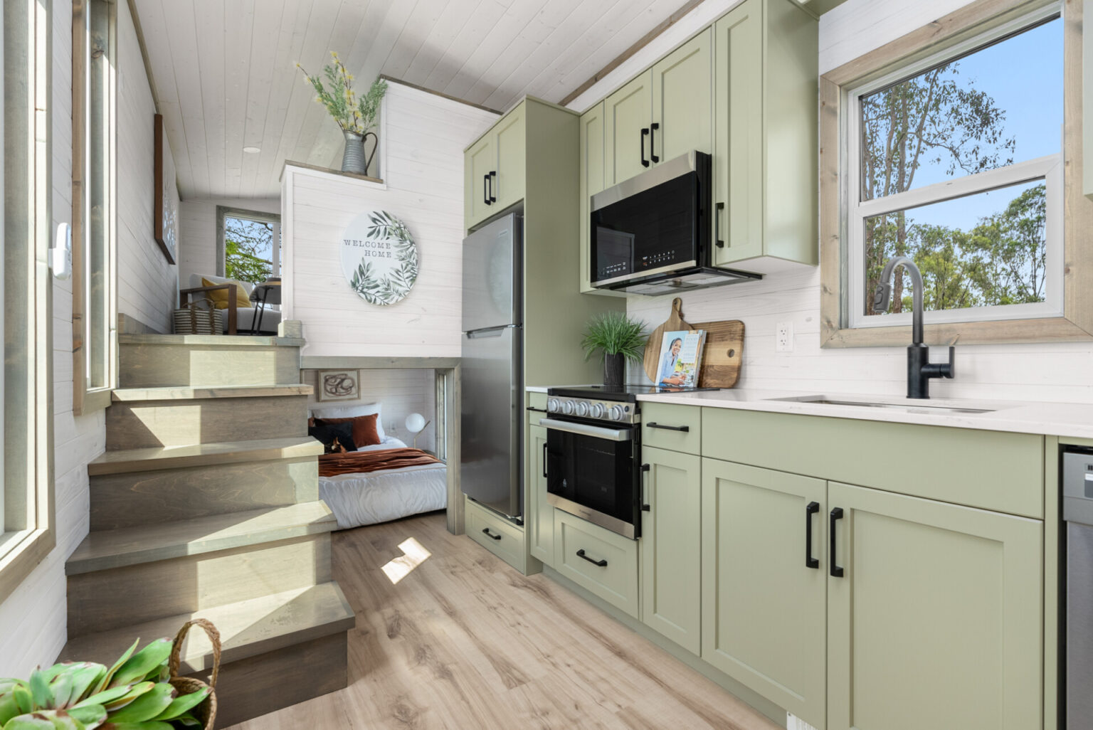 Explore The Hornby Affordable RV Tiny Home For Sale in BC